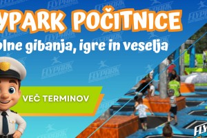 V Flypark na počitnice!