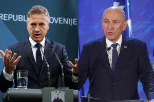 Anketa: Golob proti Janši - komu bolje kaže