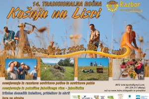 Tradicionalna košnja na Lisci