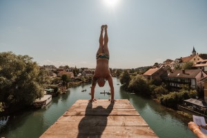Poletje ob zeleni lepotici