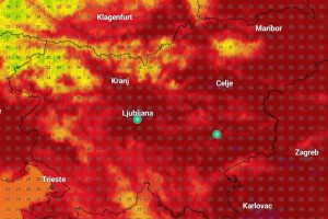 Danes nov pekel, nato osvežitev pred novim vročinskim valom