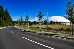 Do Olimpijskega centra Novo mesto vodi nova cesta