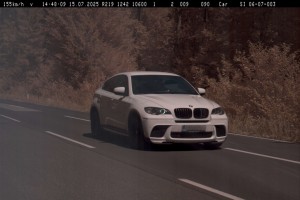 Vozil 155 km/h, dobil 18 kazenskih točk