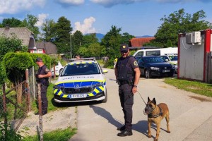 Šentjernejski policisti osumljencu zasegli orožje, s katerim je grozil