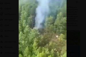 Strmoglavljenja ruskega letala ni preživel nihče