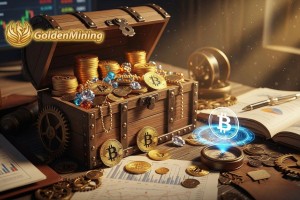 GoldenMining je predstavil novo pogodbo za rudarjenje kriptovalut in ustvaril dnevni dobiček v višini 6.750 dolarjev