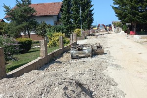 Občina Brežice v zaključni fazi rekonstrukcije lokalne ceste v Črešnjicah pri Cerkljah