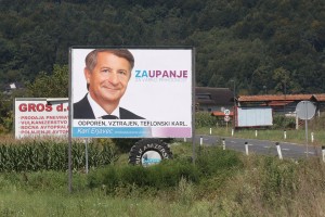 Ne teflonski, ruski Karl: deset tisoči evrov za plakatno kampanjo