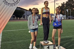 Na Jernejevem mitingu 24 stopničk za tekmovalce AK Krka