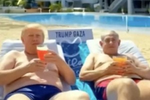 Trump o povojni Gazi: kako bi naredil riviero Bližnjega vzhoda