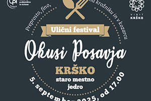 Ulični festival Okusi Posavja prihaja v staro mestno jedro Krškega