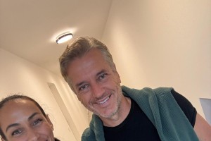 Robert Golob in Tina Gaber s pomenljivo objavo