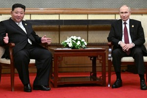 Putin se mu je zahvalil za napotitev vojakov na ukrajinsko fronto