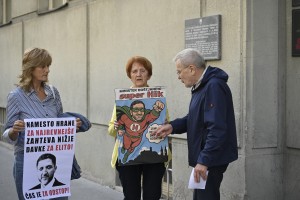 Jenull in Keber nad Boštjančiča: Namesto hrane za najrevneše zahteva nižje davke za elito!