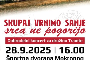 Dobrodelni koncert za družino Tramte