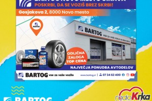 Bartog z novo poslovalnico na Cikavi v Novem Mestu!