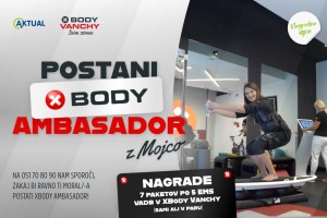 V 20 minutah do superjunaka: postani XBody ambasador!