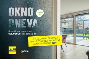 Poglej skozi okno in osvoji 150 evrov
