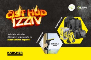 Čist hud izziv vam prinese hude Kärcher nagrade
