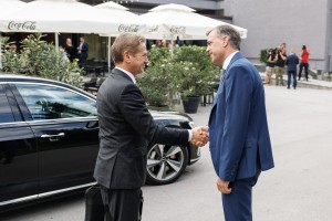 Golob z ministri v Novem mestu (FOTO)