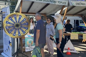 Osrednja prireditev ETM v Dolenjskih Toplicah popestrila soboto