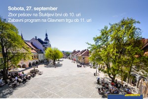 V soboto po brveh do zabavnega dogajanja na Glavnem trgu