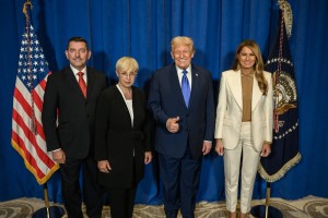 Pahor svoje Tanje ni vlekel k Trumpu, Pirc Musarjeva ni mogla brez soproga