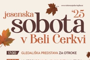 Jesenska sobota v Beli Cerkvi bo znova povezala glasbo, smeh in druženje