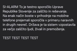 Minister vztraja, da je potreben nov test SI-Alarm