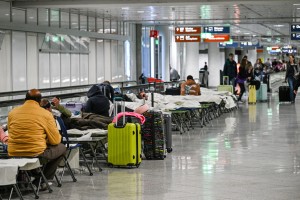 Droni nad letališčem v Münchnu