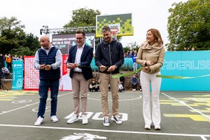 Goran Dragić odprl Brezmejno igrišče GOGI & GIGI