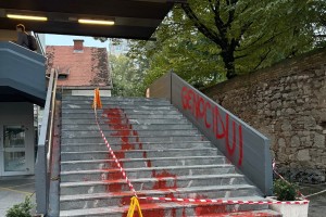 "Stop genocidu" na Fakulteti za strojništvo