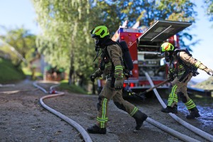 Jutranji požar na Golteh: zgoreli dve koči