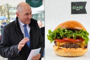 Če bi bil Janša na oblasti, nam hamburgerjev ne bi zmanjkalo