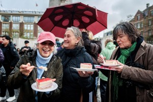 Gigantska torta za 750. rojstni dan Amsterdama