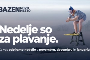Na bazen tudi ob nedeljah