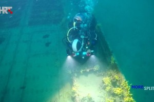 Pred obalo Brača odkrili potopljeno nemško ladjo iz druge svetovne vojne