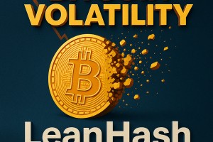 Volatilnost BTC: rudarjenje v oblaku LeanHash ščiti vaša kripto sredstva