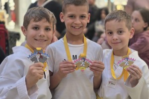 Najmlajši taekwondoisti uspešni na City Center ligi