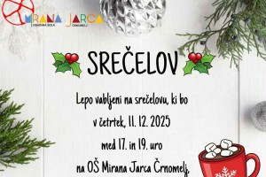 Čaroben decembrski srečelov na OŠ Mirana Jarca