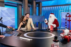 Božiček v božičnem VIP showu pripeljal posebno darilo – Gregorja Ravnika!