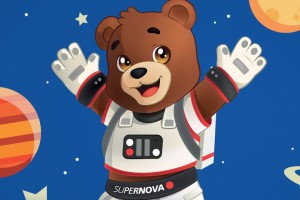 Spoznaj medvedka Cosma v Supernovi Novo mesto