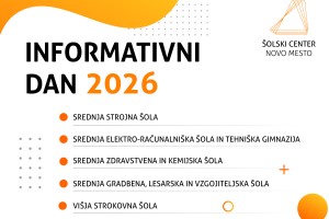 Informativna dneva na ŠC Novo mesto