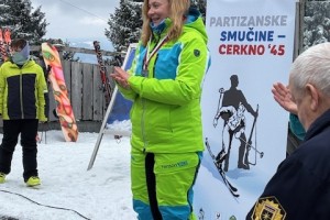 Špela Kusič Kavšek osvojila odlično drugo mesto v veleslalomu