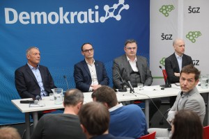 Anže Logar, Mirko Požar, Senko Pličanič, Igor Masten