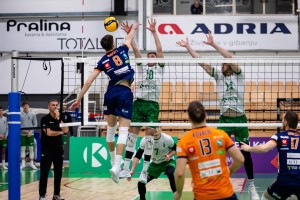 Krka se dobro upirala Ljubljančanom, a do zmage ACH Volley