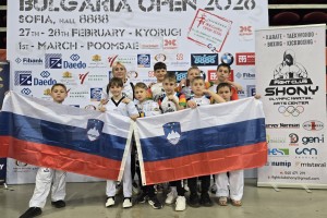 Taekwondoisti se iz Sofije vračajo s 7 medaljami