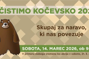 Očistimo Kočevsko: Skupaj za naravo, ki nas povezuje