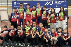 Kar 28 medalj najmlajšim novomeškim kolesarjem