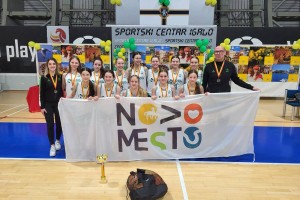 DEKLETA ŽKK KRKA U15 OSVOJILA 2. MESTO NA TURNIRJU MIMOZA 2026 V HERCEG NOVEM